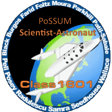 Project PoSSUM Scientist-Astronaut Class 1601