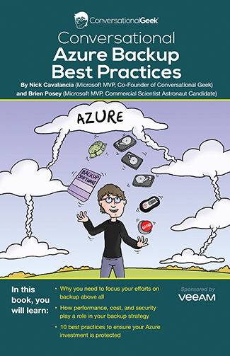 Book Cover: Conversational Azure Backup Best Practices