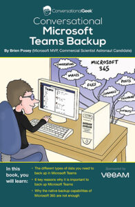 Book Cover: Conversational Microsoft Teams Backup